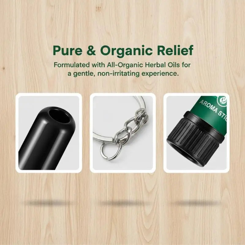 Aromatherapy Nasal Inhaler Stick | Focus & Fresh Sensation