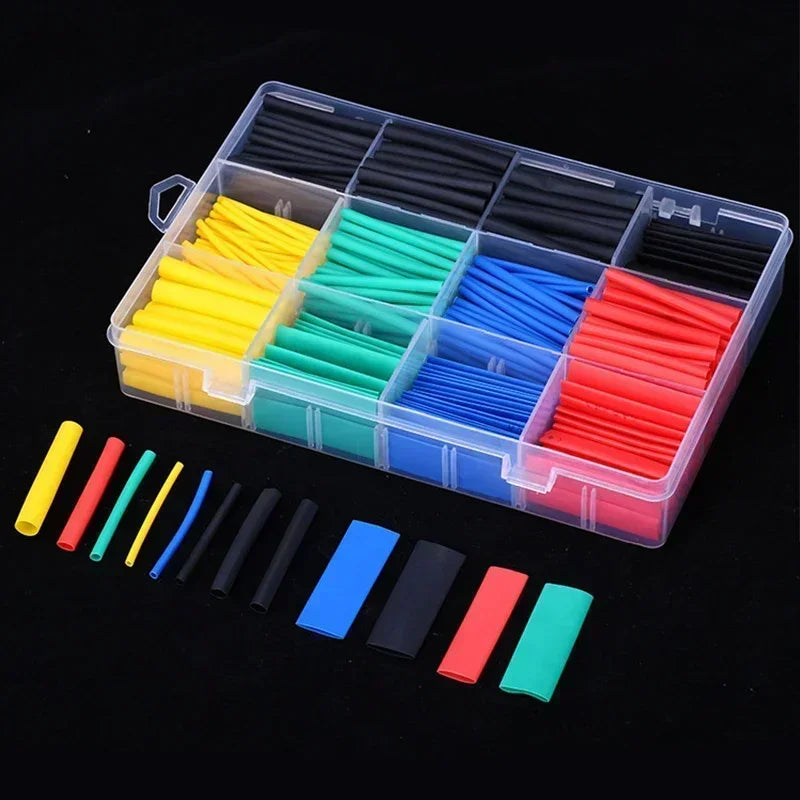 Heat Shrink Tubing Kit – Wire Insulation Sleeves for Auto & DIY