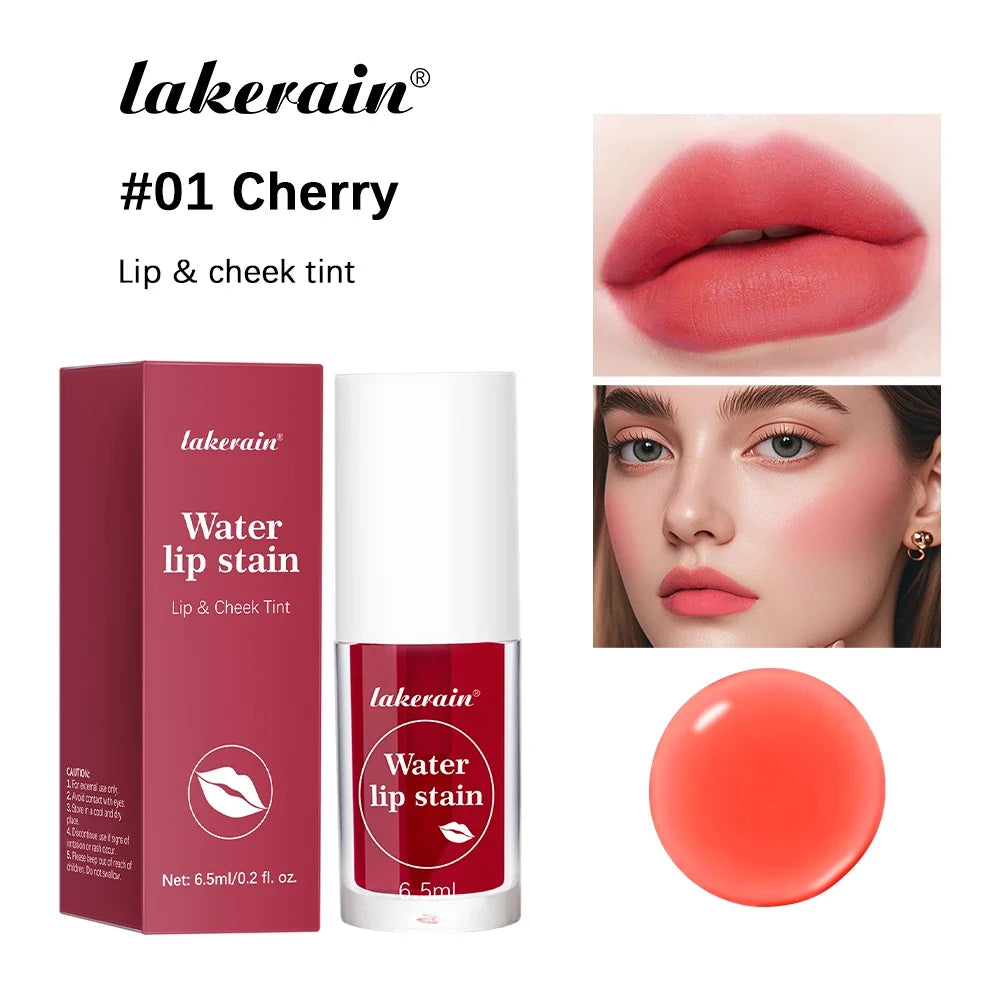 Fruity Water Lip Tint Gloss | Long-Lasting Liquid Lipstick