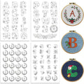 Water Soluble Embroidery Patterns – 80 Christmas Designs, 4 Sheets