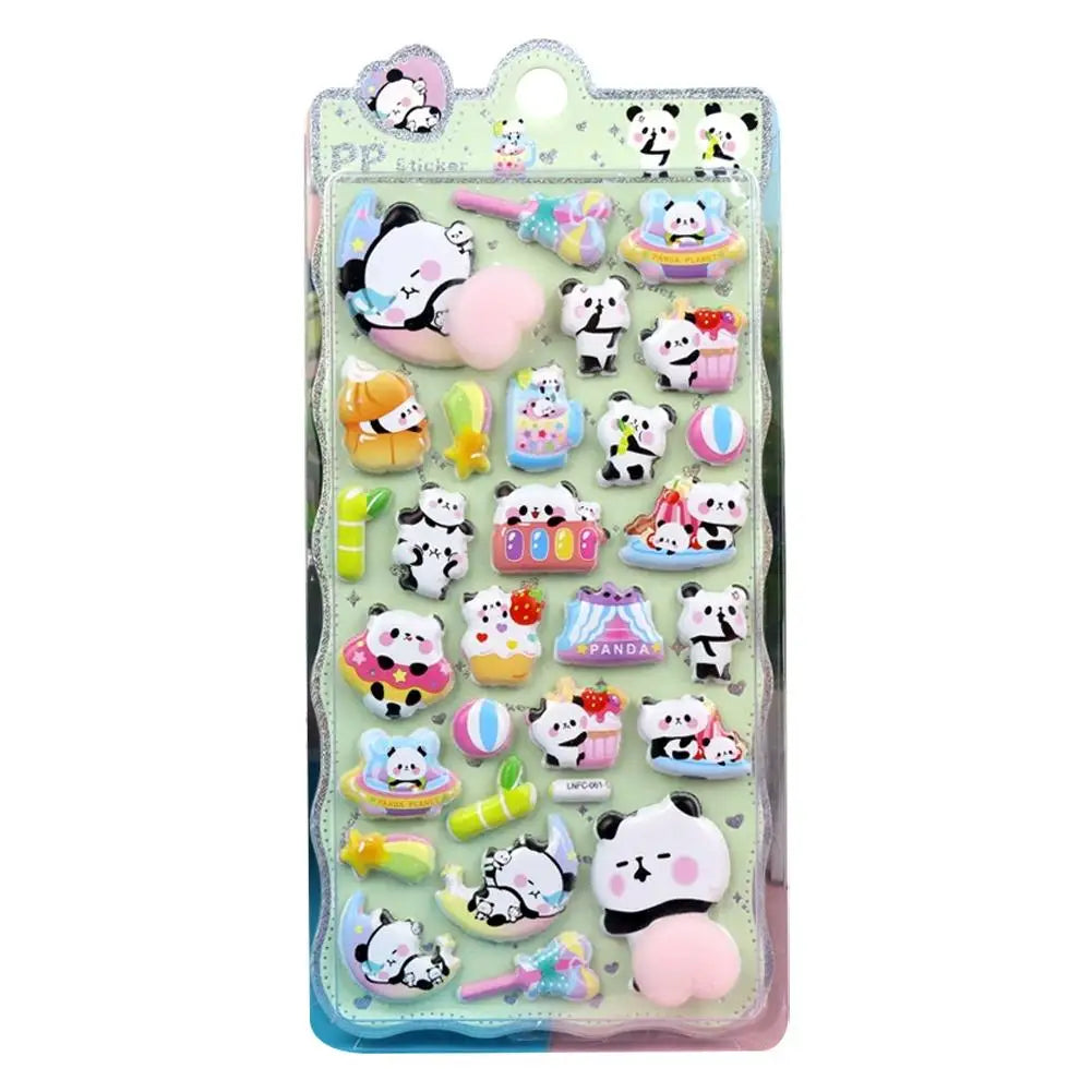 3D Bubble Cartoon Sensory Sticker – Squeeze Pop Phone Decor
