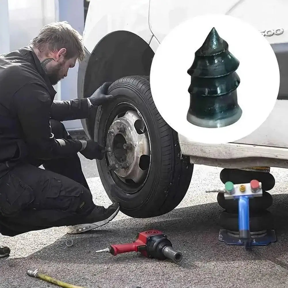 Vacuum Tire Puncture Repair Screwdriver Storage Box Self-service Plug