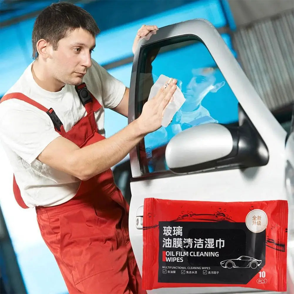 Car Glass Oil Film Removal Wipes – Anti-Fog Windshield Cleaner