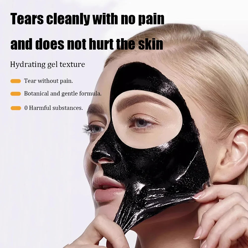 Bamboo Charcoal Peel-Off Mask – Blackhead & Deep Pore Cleanser