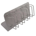4-Slot Steel Hair Clipper Storage Rack | Salon Tool Holder