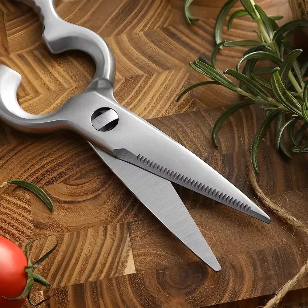 Multi-Functional Kitchen Scissors – Heavy-Duty Cooking Shears