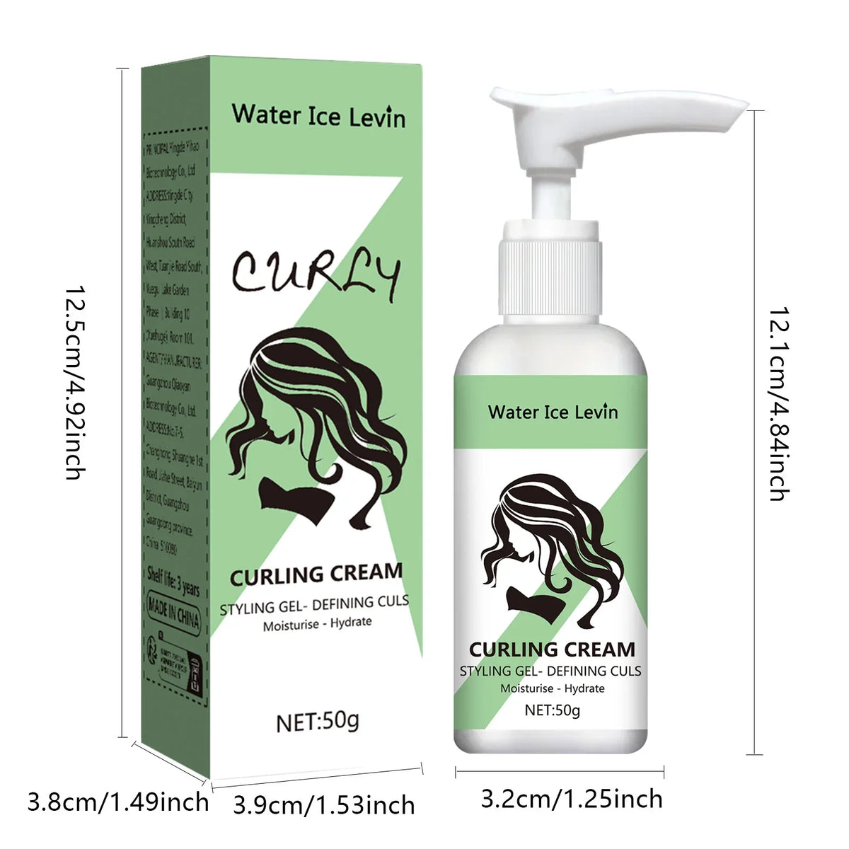Curly Hair Cream – Keratin & Biotin Curl Enhancer for All Types