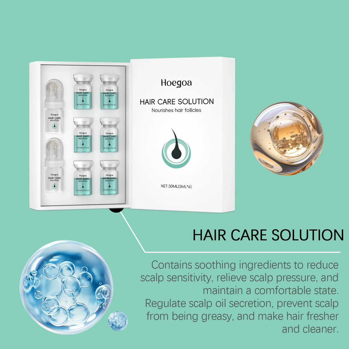 Scalp Nourishing Roller Serum | Daily Hair & Scalp Treatment
