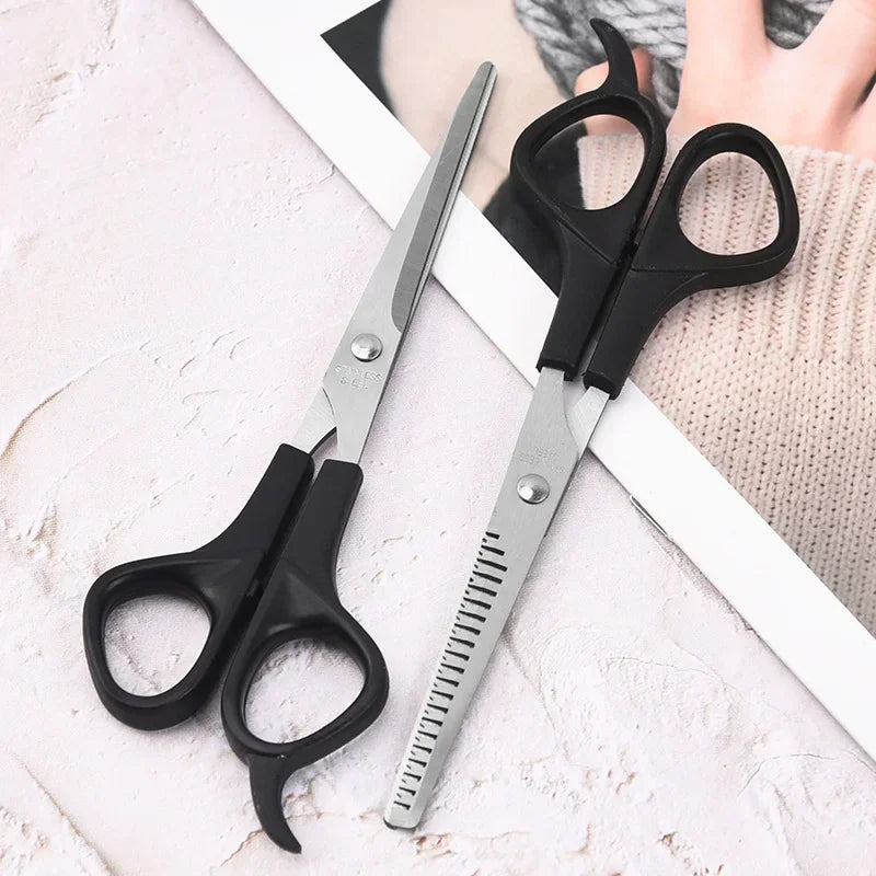 5-Piece Hairdressing Scissors Kit – 6" Cutting & Thinning Shears