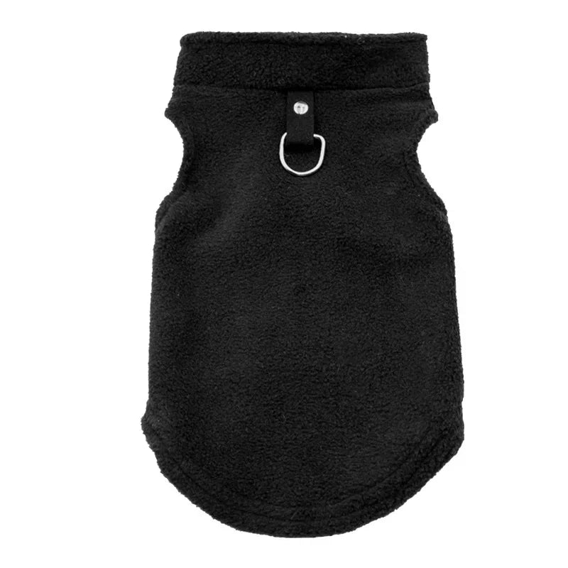 Polar Fleece Cat & Dog Vest – Cozy Soft Pet Hoodie S/M/L