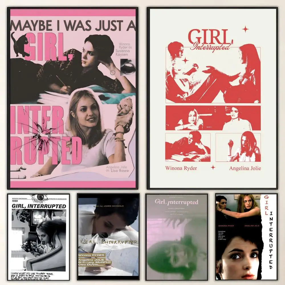 Girl Interrupted Movie Poster – HD Waterproof Wall Art Decor