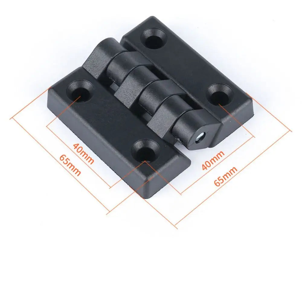 Professional ABS Plastic Door Hinge Black Durable Cabinet