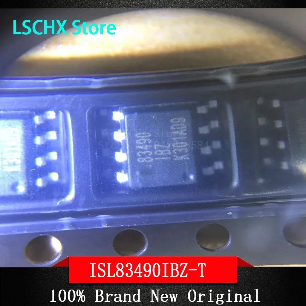 5-Pack ISL83490IBZ-T SOIC-8 3.3V 10Mbps RS-485 Transceiver IC