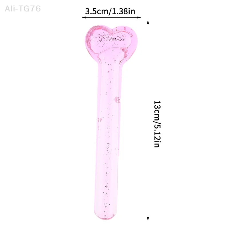 Heart Shape Ice Globe Face Roller & Cooling Eye Massager | XORITA