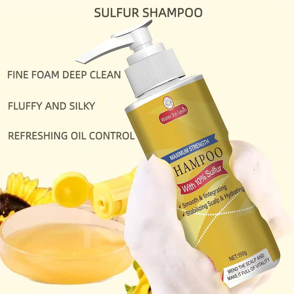 10% Sulfur Shampoo – Scalp Smoothing & Hydrating | All Hair