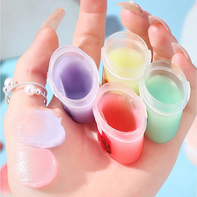 16-Piece Fruit Lip Balm Set – Moisturizing Lip Plumper Kit