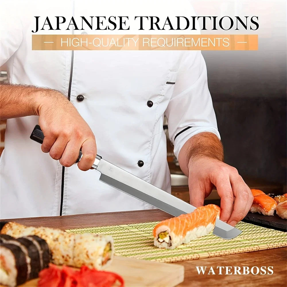 High Carbon Japanese Sashimi Knife – Sushi & Salmon Slicer
