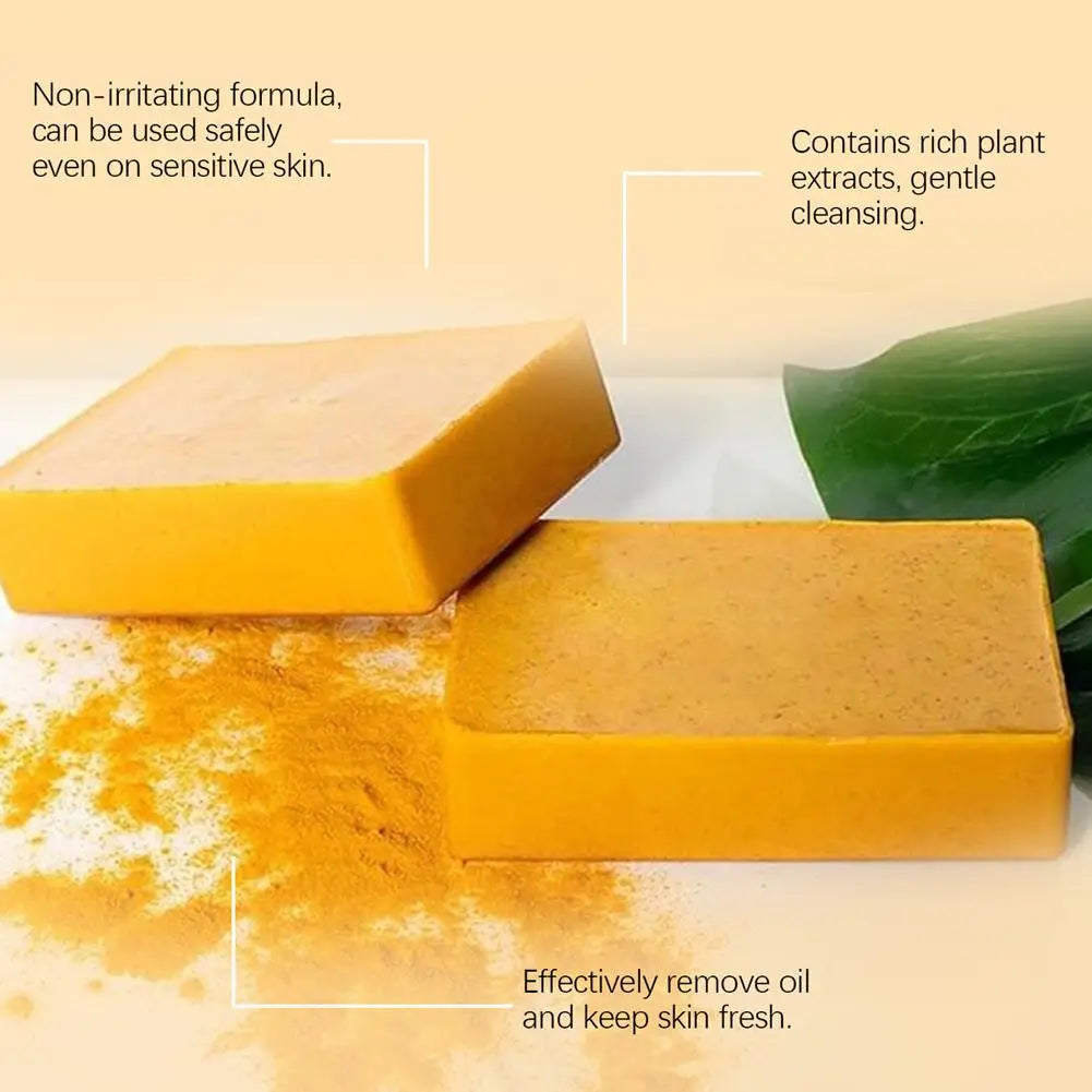Turmeric & Kojic Acid Soap – Brightening Face & Body Bar 100g