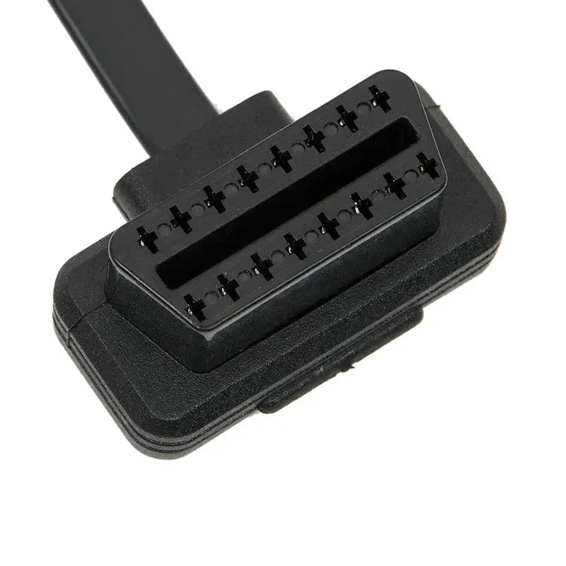 OBD II OBD2 16 Pin Splitter Extension 1x Male 2X Female Cable Adapter