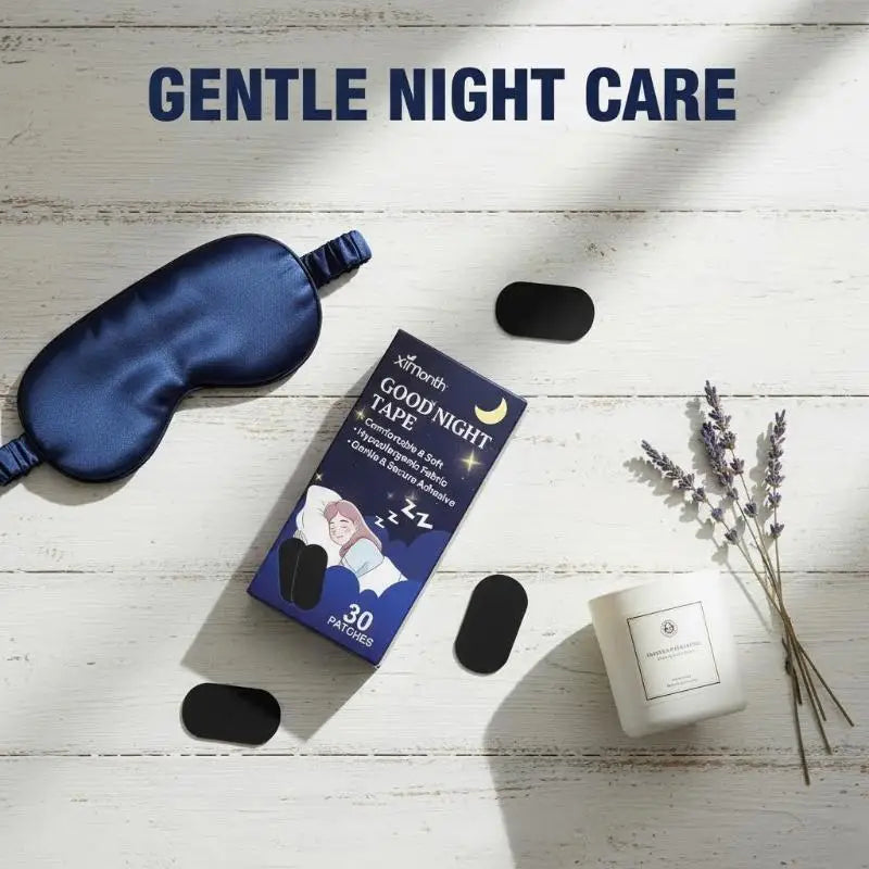 30-Pack Mouth Breathing Sleep Strips | Nighttime Lip Tape