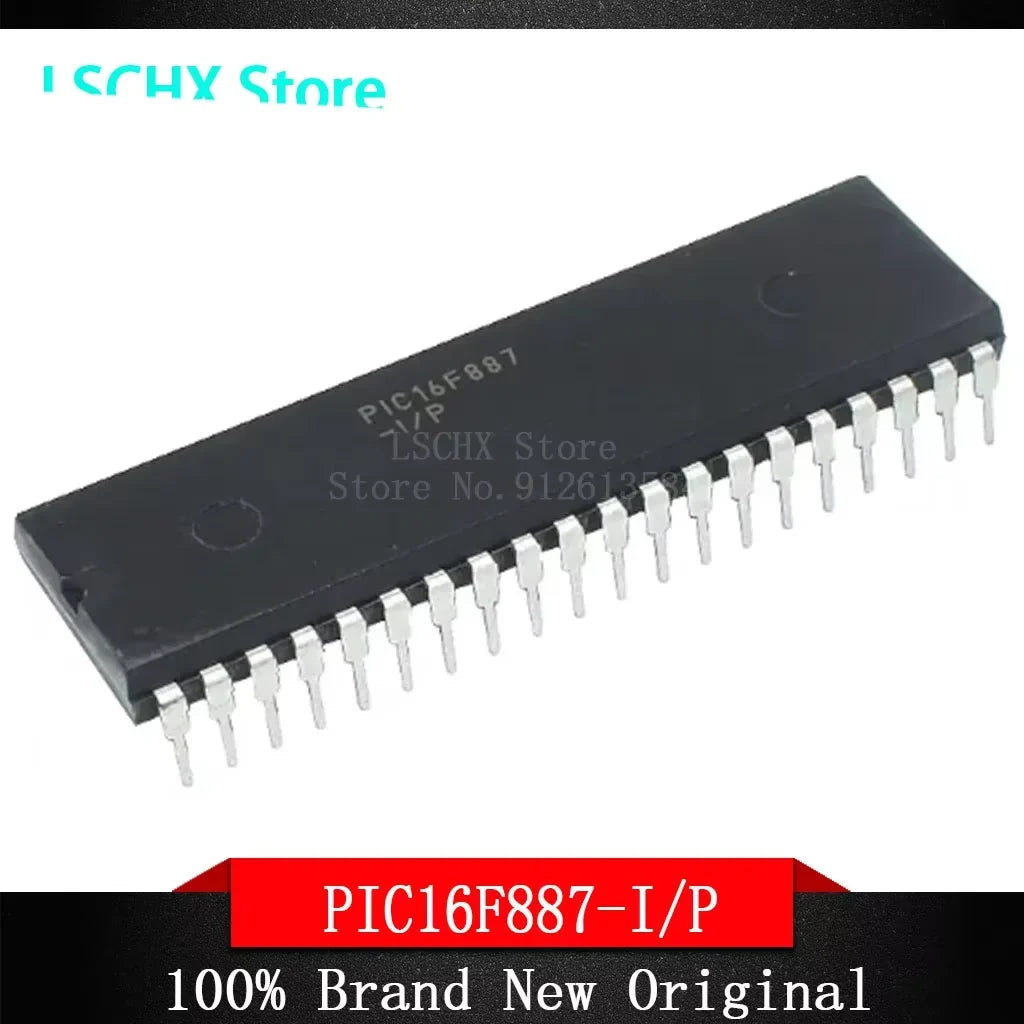2pcs PIC16F883 PIC16F886 PIC16F887 PIC16F877A Microcontroller ICs