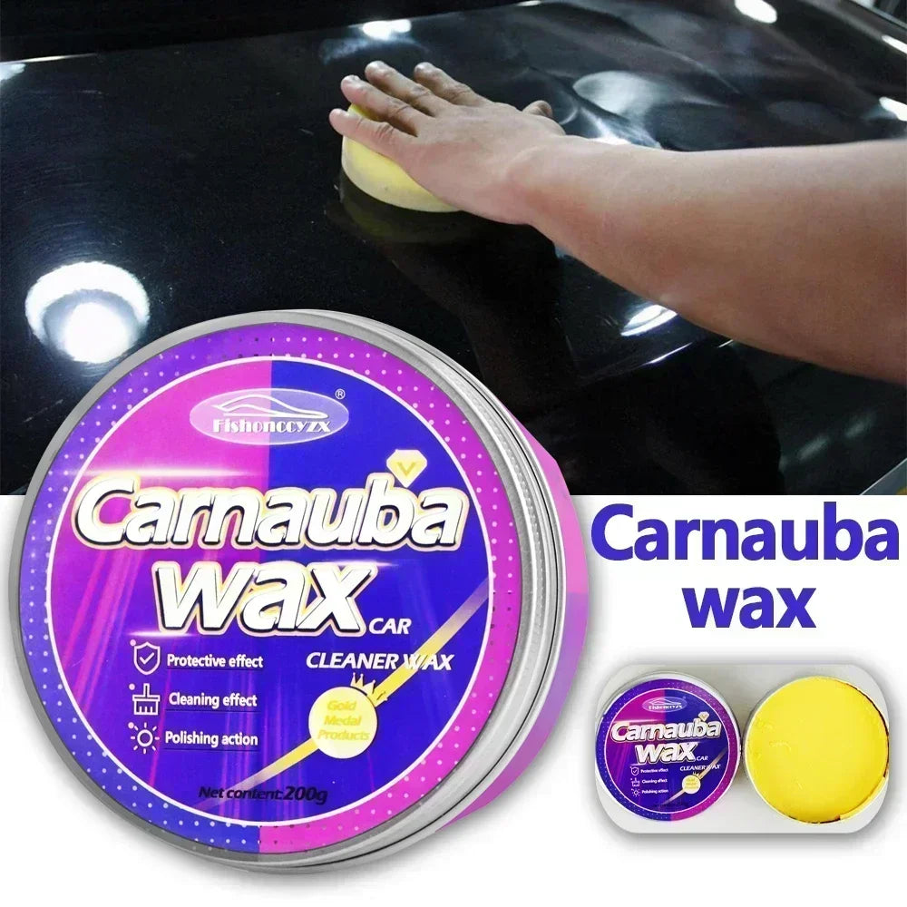 Car Wax Auto Paint Care Carnauba Paste Brazilian Polishing Gloss