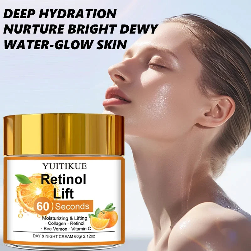 YUITIKUE Retinol Lift Cream – Hydrating & Radiant Glow 60g