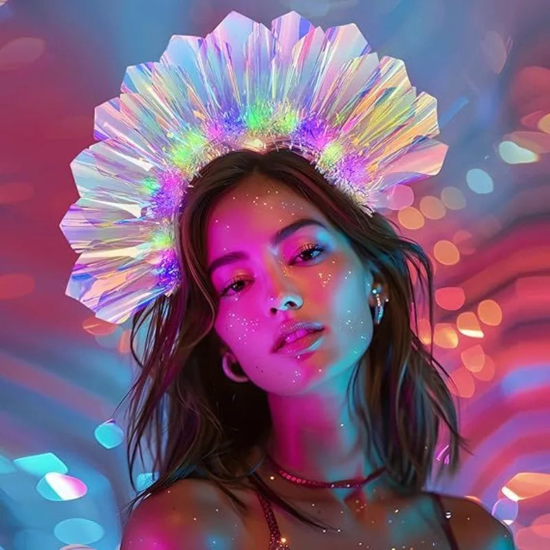 LED Light-Up Headband | Halloween & Party Hair Hoop