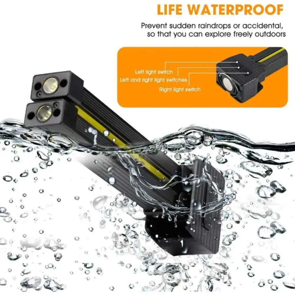 Rechargeable Foldable LED Work Light – Magnetic & Dimmable
