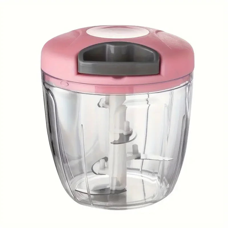 Manual Food Chopper – Garlic & Vegetable Cutter | 500ml/900ml