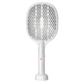 2-in-1 Electric Mosquito Swatter Killer USB Rechargeable Angle