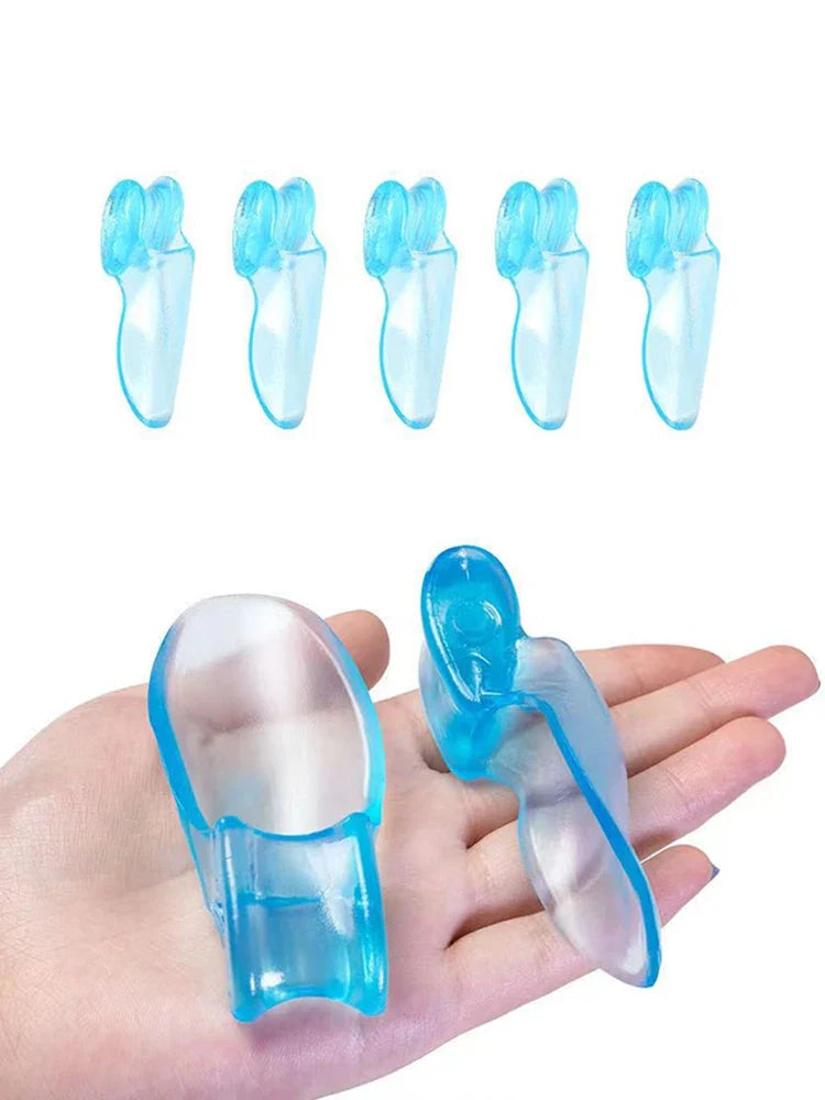 2-Pack Silicone Gel Toe Separators – Soft Toe Spacer Sleeves