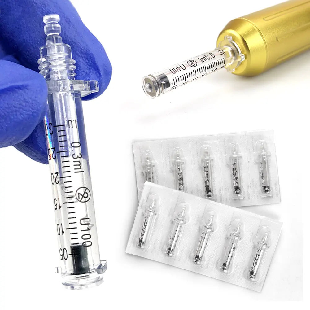 0.3ml & 0.5ml Hyaluron Pen Ampoule Head Cartridge | Skin Care
