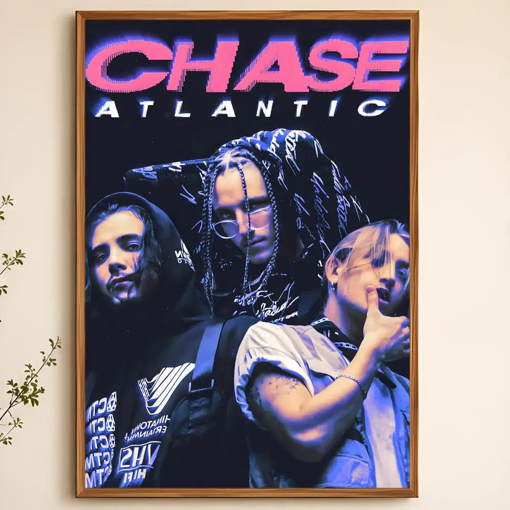 Chase Atlantic PVC Wall Poster – Peel & Stick HD Art Decor