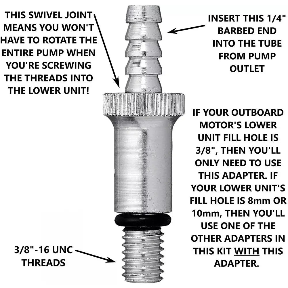 Marine Lower Unit Gear Lube Pump | Fits Mercury Outboards