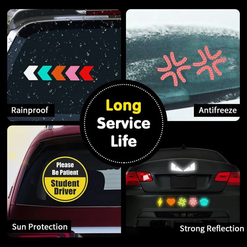 Koala Baby on Board Reflective Car Decal Stickers 3-Pack