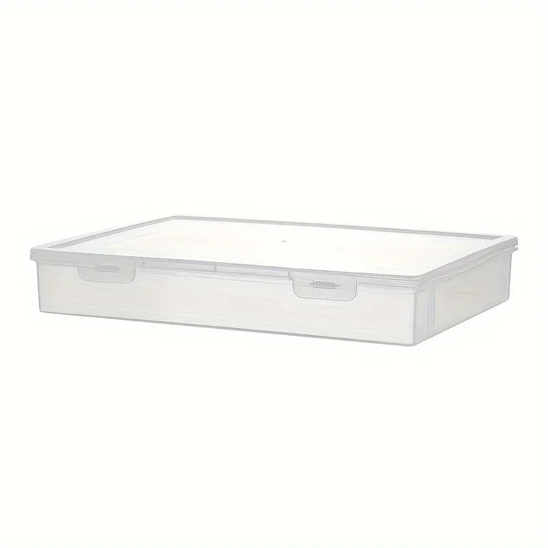 Transparent Storage Container Plastic Dustproof Box Stationery