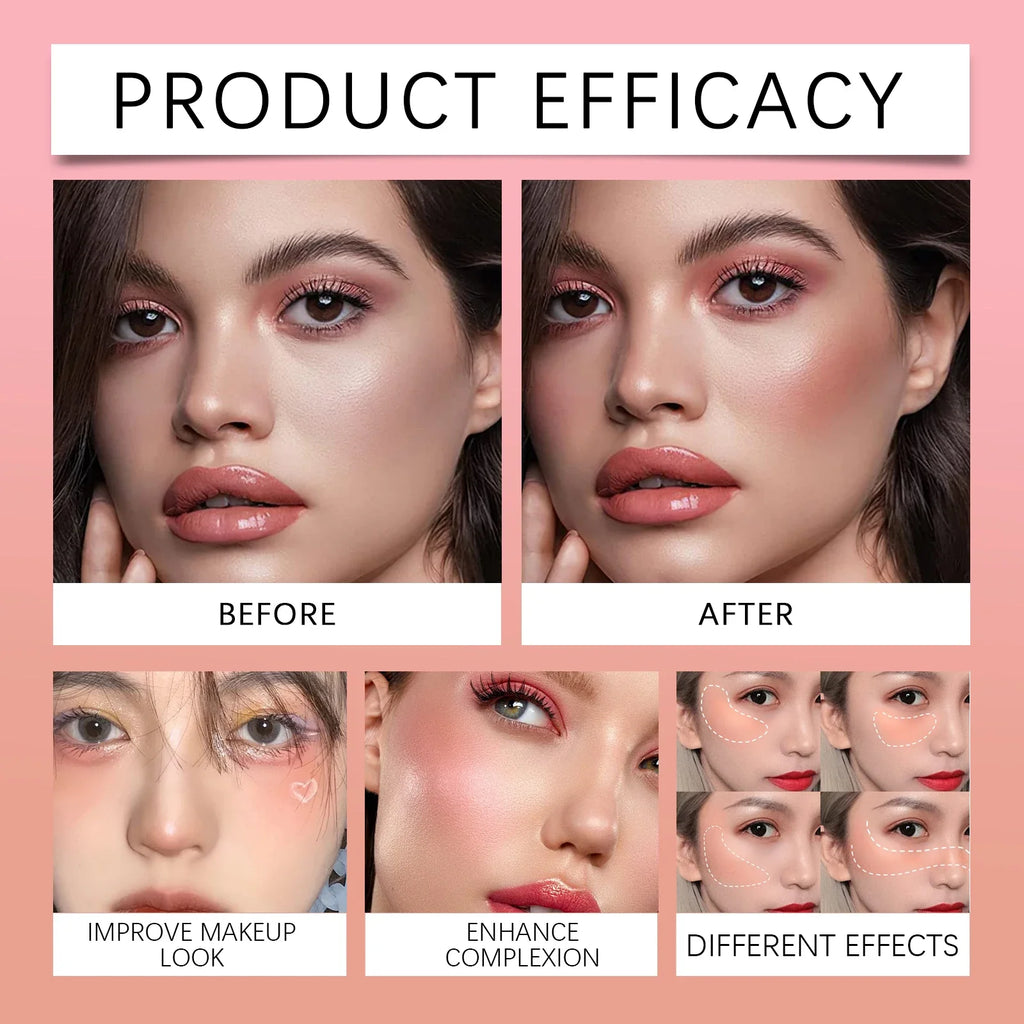 EELHOPE Velvet Shimmer Blush Mud – Cream Cheek Color Makeup