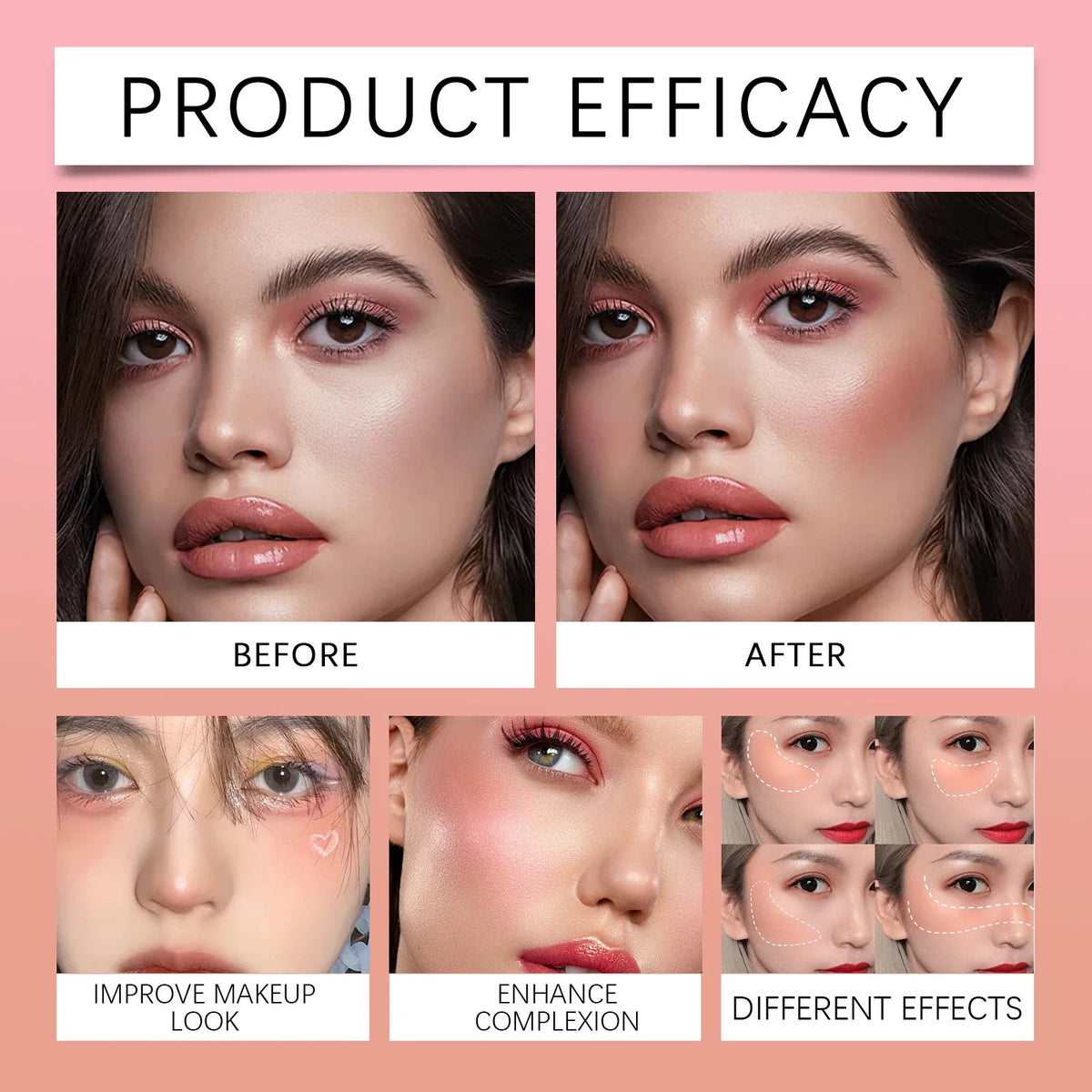 EELHOPE Velvet Shimmer Blush Mud – Cream Cheek Color Makeup