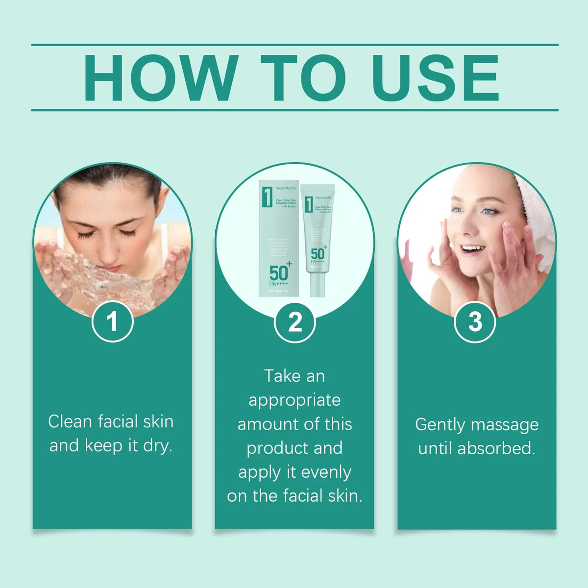 WEST MONTH SPF50 Sunscreen | Broad Spectrum UV Defense