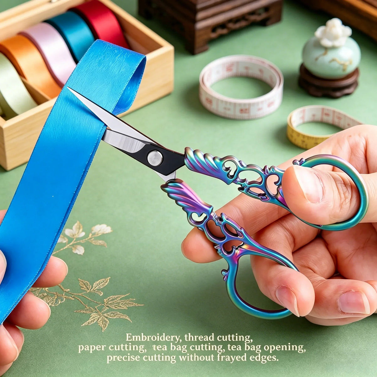 Vintage Embroidery Scissors – Stainless Steel Tailor Shears