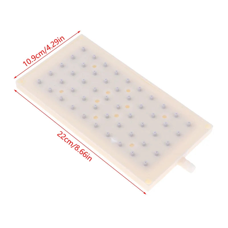 ABS Rectangular Rain Shower Head 22x10.9cm – Top Spray