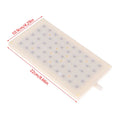 ABS Rectangular Rain Shower Head 22x10.9cm – Top Spray