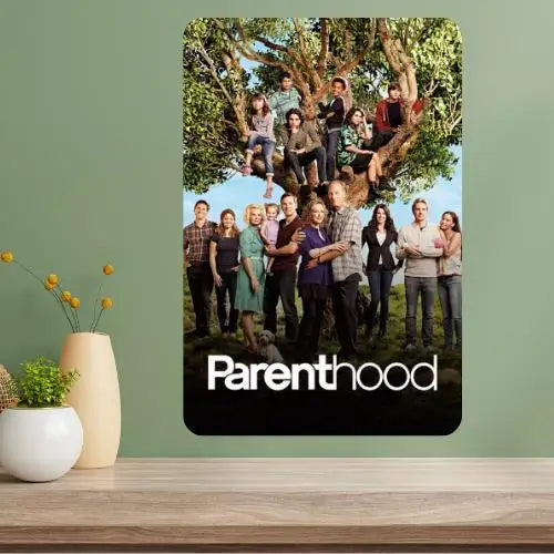 Parenthood TV Show Metal Poster Sign | Retro Aluminum Wall Art