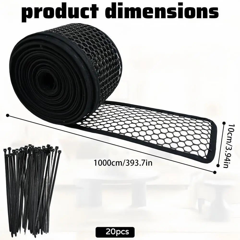 Under Couch Blocker for Kids & Pets – Cuttable Nylon Barrier