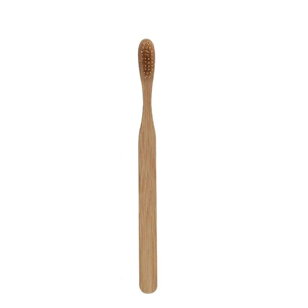 Bamboo Toothbrush Set | Soft Bristle, Eco-Friendly 1 or 10 Pack