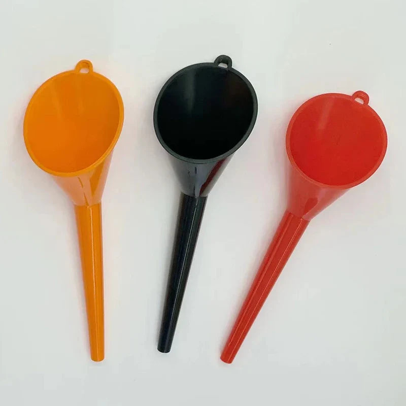 Long Stem Anti-Splash Fuel Funnel for Cars & Motorcycles
