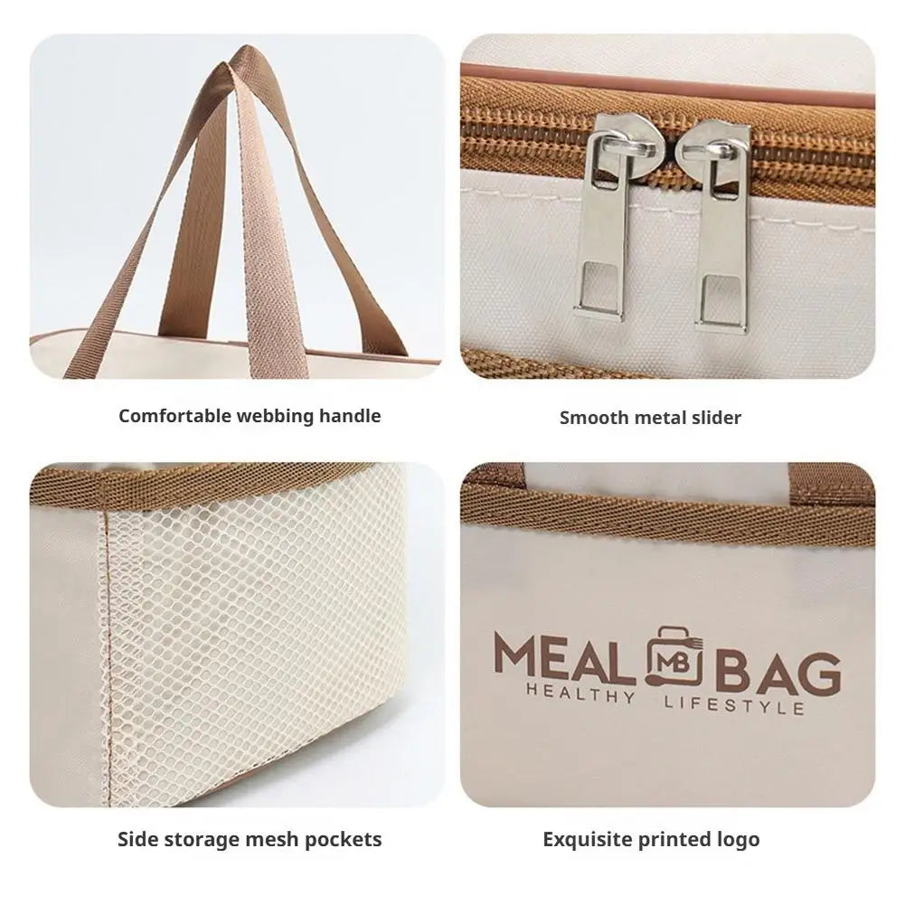 Large Insulated Lunch Tote Bag – Thermal Bento Cooler Bag