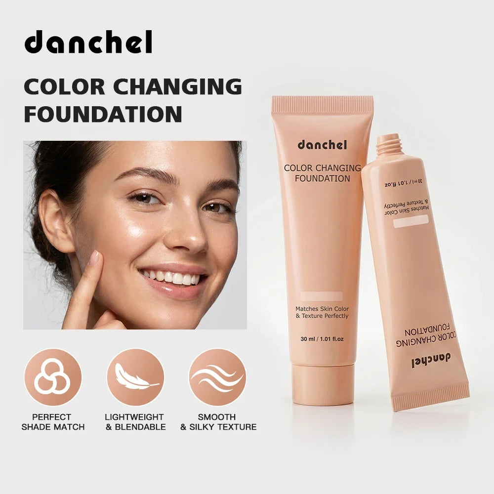 Color Changing Liquid Foundation – Hydrating & Buildable Coverage