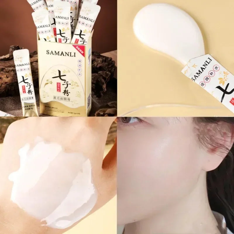 Seven Seeds Eggshell Peel-Off Face Mask – Hydrating 10 Pack